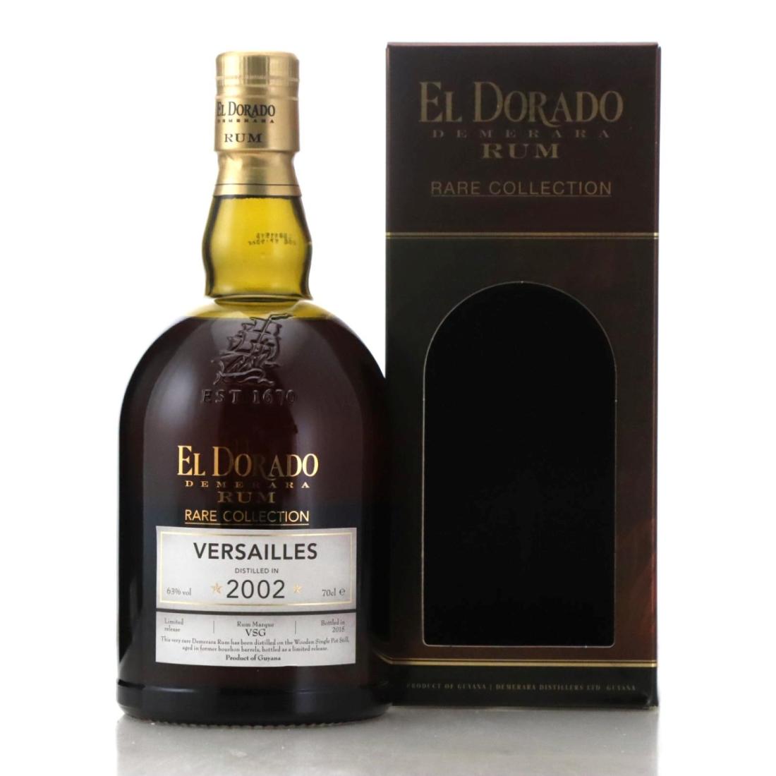 Image for Versailles VSG 2002 El Dorado Rare Collection 12 Year Old