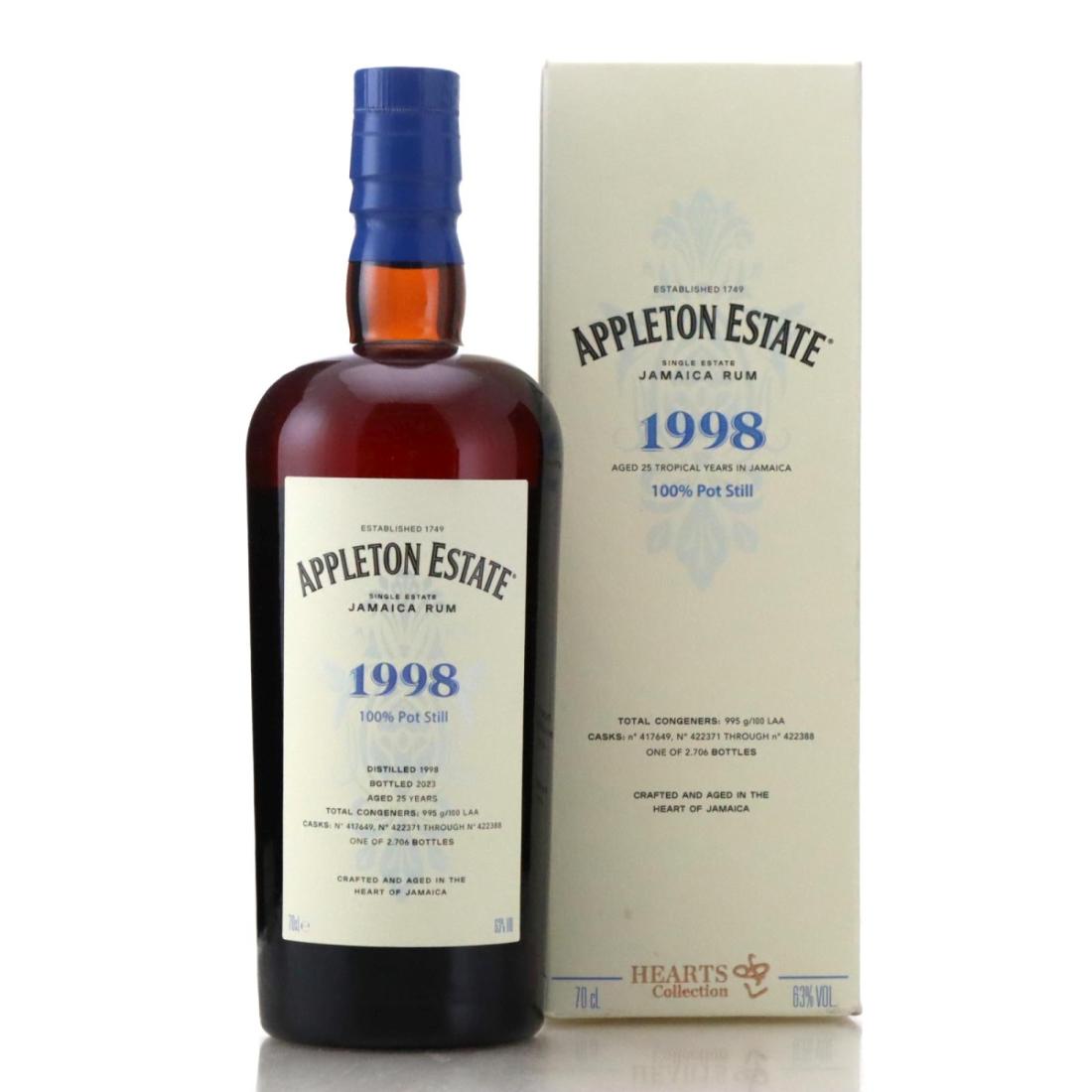 Image for Appleton Estate 1998 Hearts Collection 25 Year Old