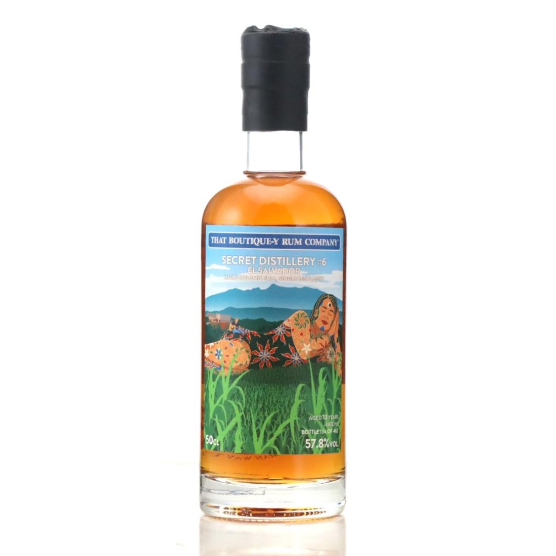 Image for El Salvador Secret Distillery Rum #6 That Boutique-y Rum Company 13 Year Old Batch 1