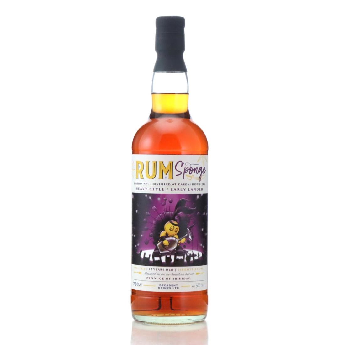Image for Caroni 1998 Rum Sponge 22 Year Old Edition No.1