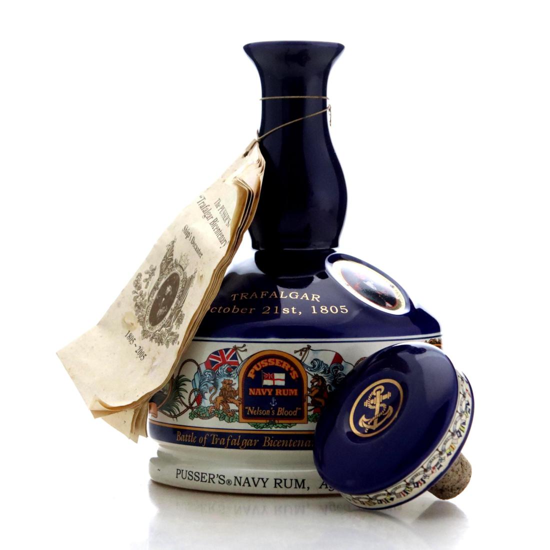 Pusser's 15 Year Old Trafalgar Bicentennial Decanter 2005 1 Litre