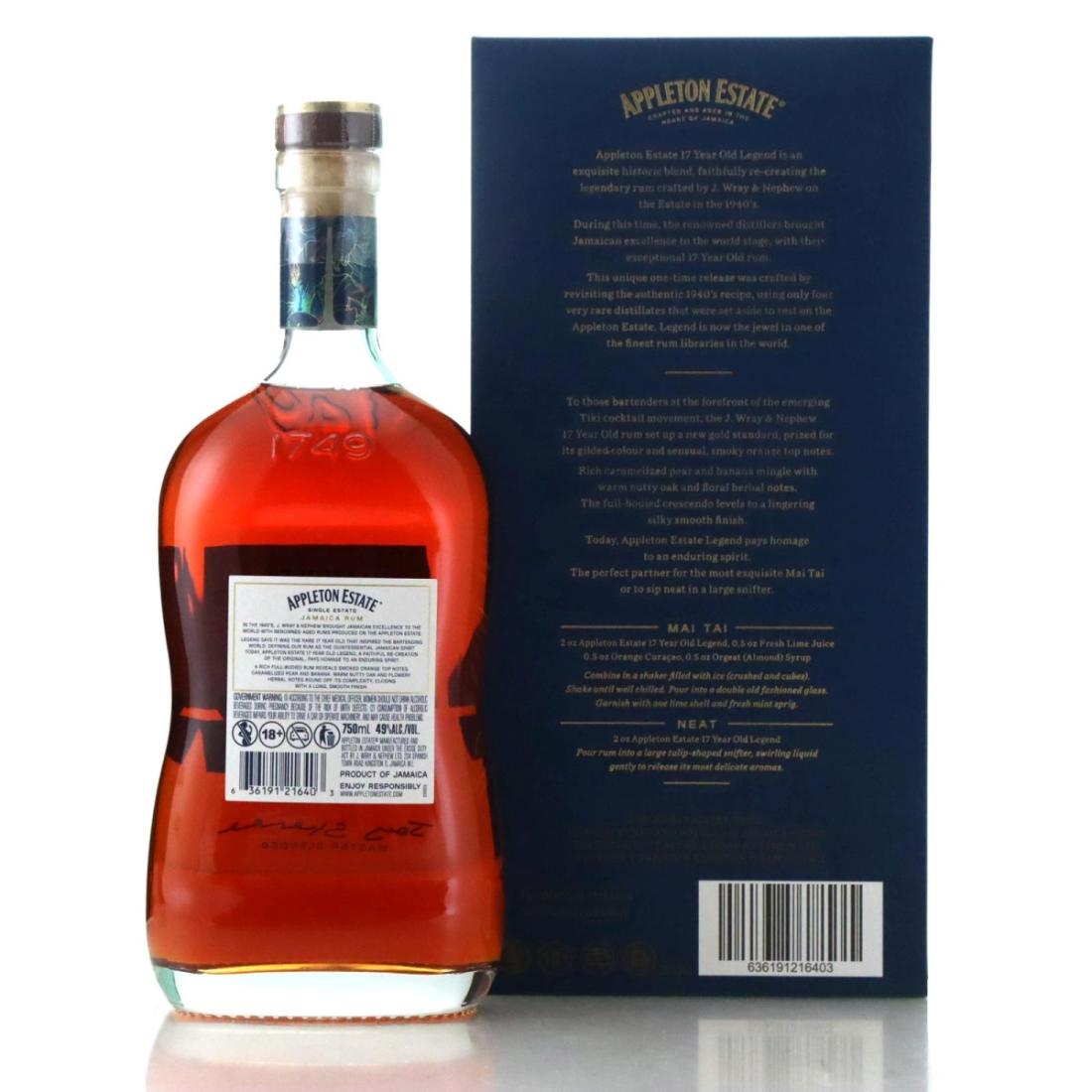 Image for Appleton Estate 2005 Legend 17 Year Old
