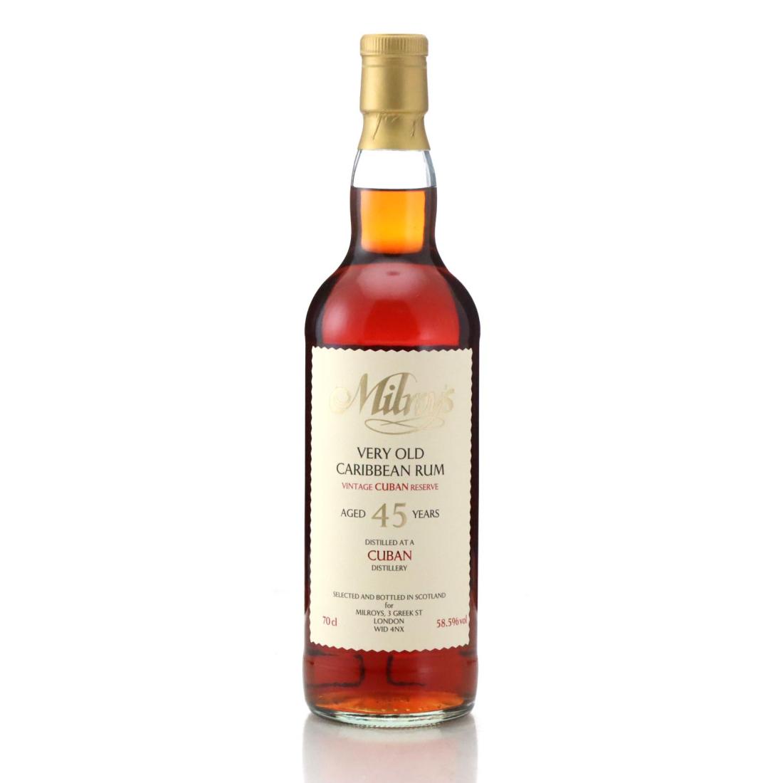 Image for Cuba Rum 1978 Milroy's 45 Year Old