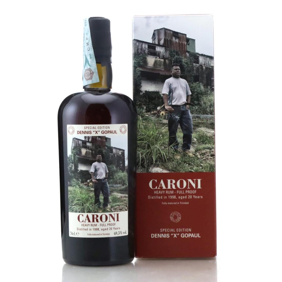 Image for Caroni 1998 Full Proof 20 Year Old Heavy - Dennis "X" Gopaul
