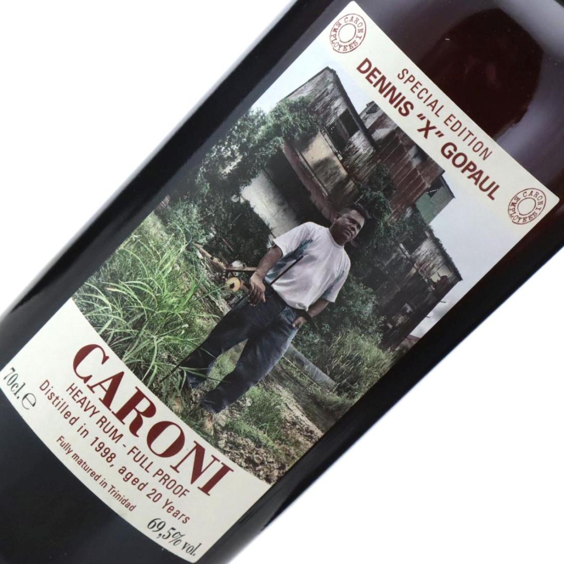 Image for Caroni 1998 Full Proof 20 Year Old Heavy - Dennis "X" Gopaul