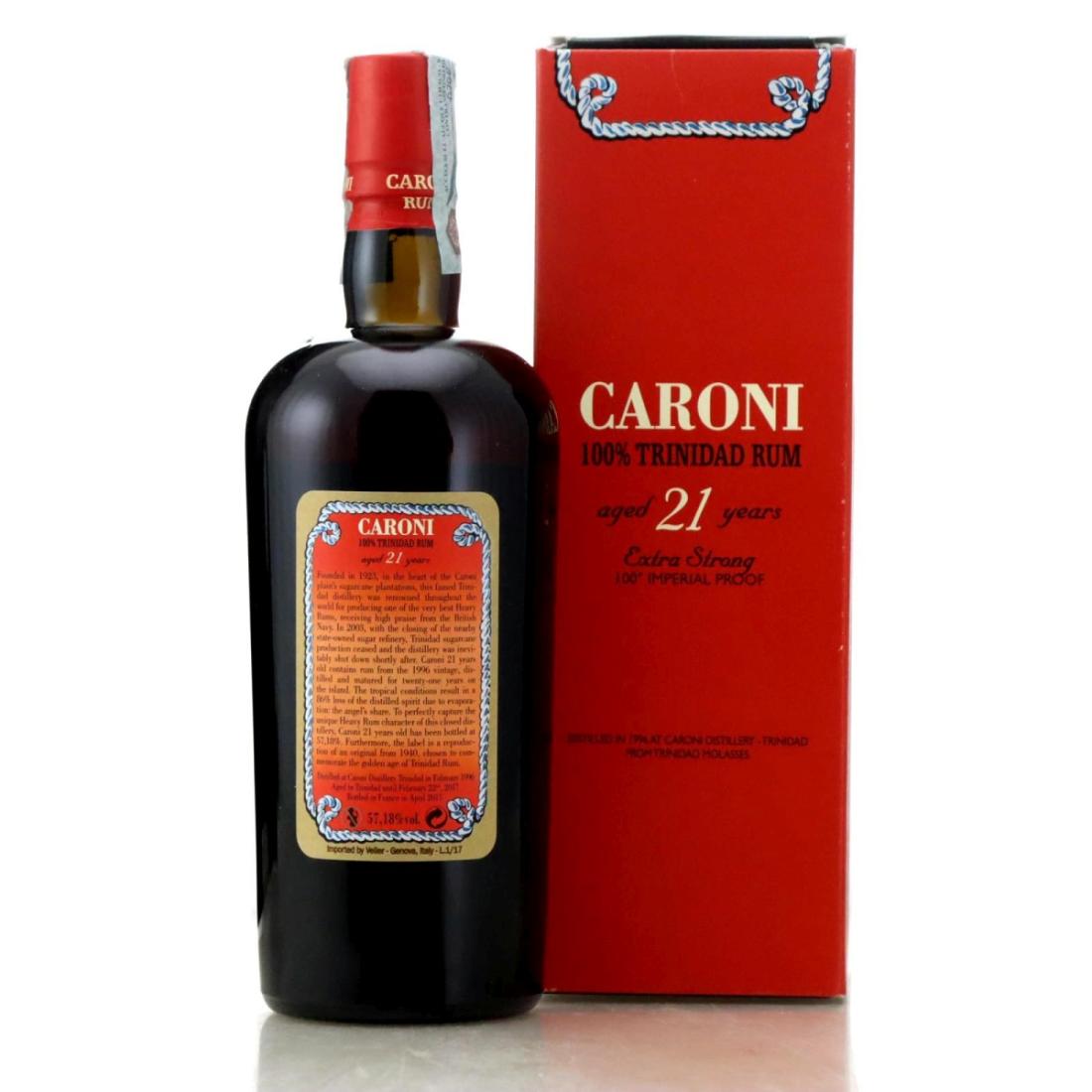 Image for Caroni 1996 100% Trinidad Rum 21 Year Old