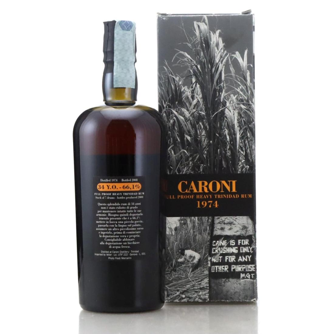 Image for Caroni 1974 Full Proof 34 Year Old Heavy