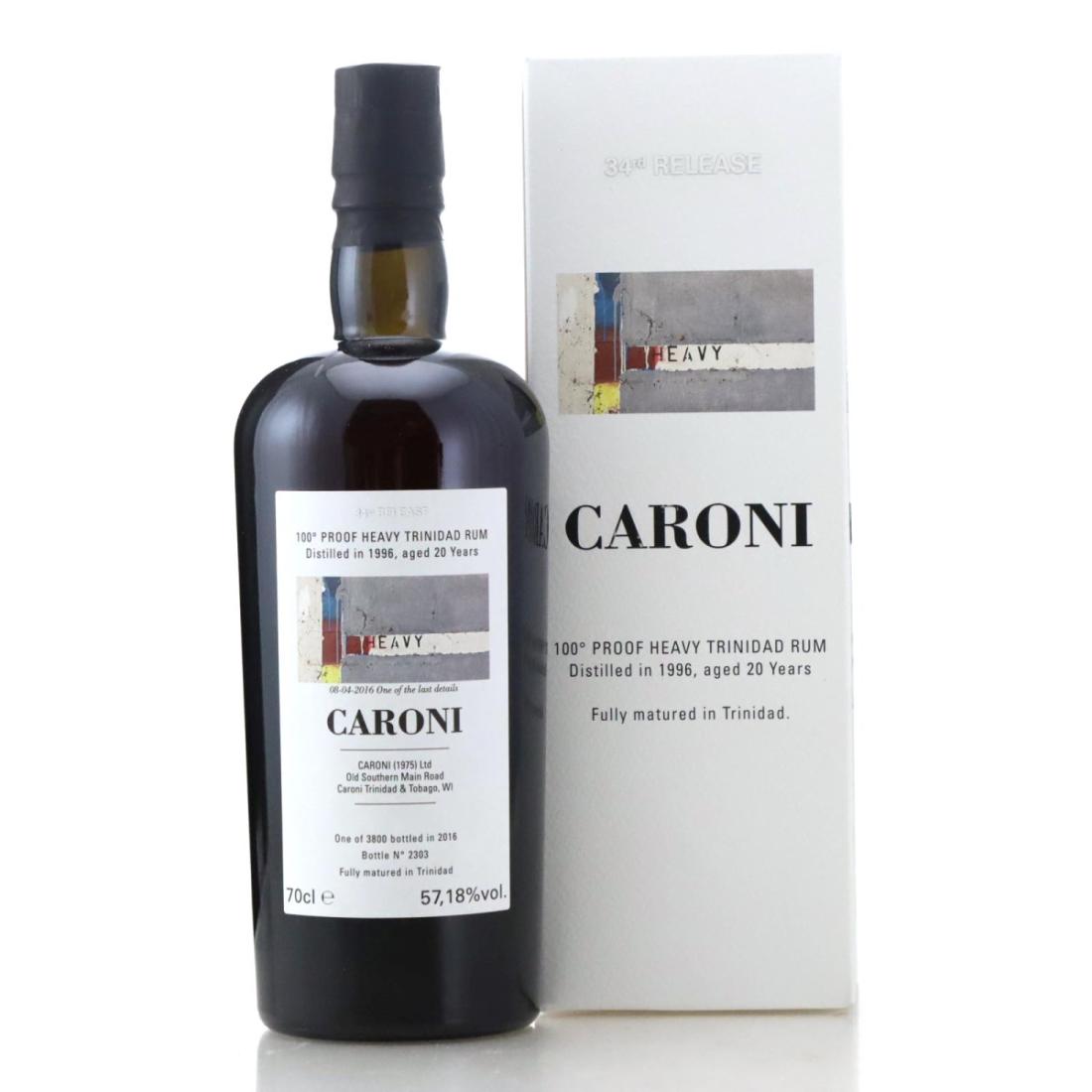 Image for Caroni 1996 100° Proof 20 Year Old Heavy