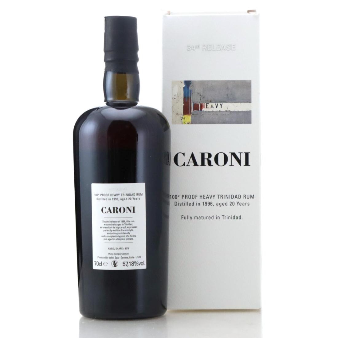 Image for Caroni 1996 100° Proof 20 Year Old Heavy