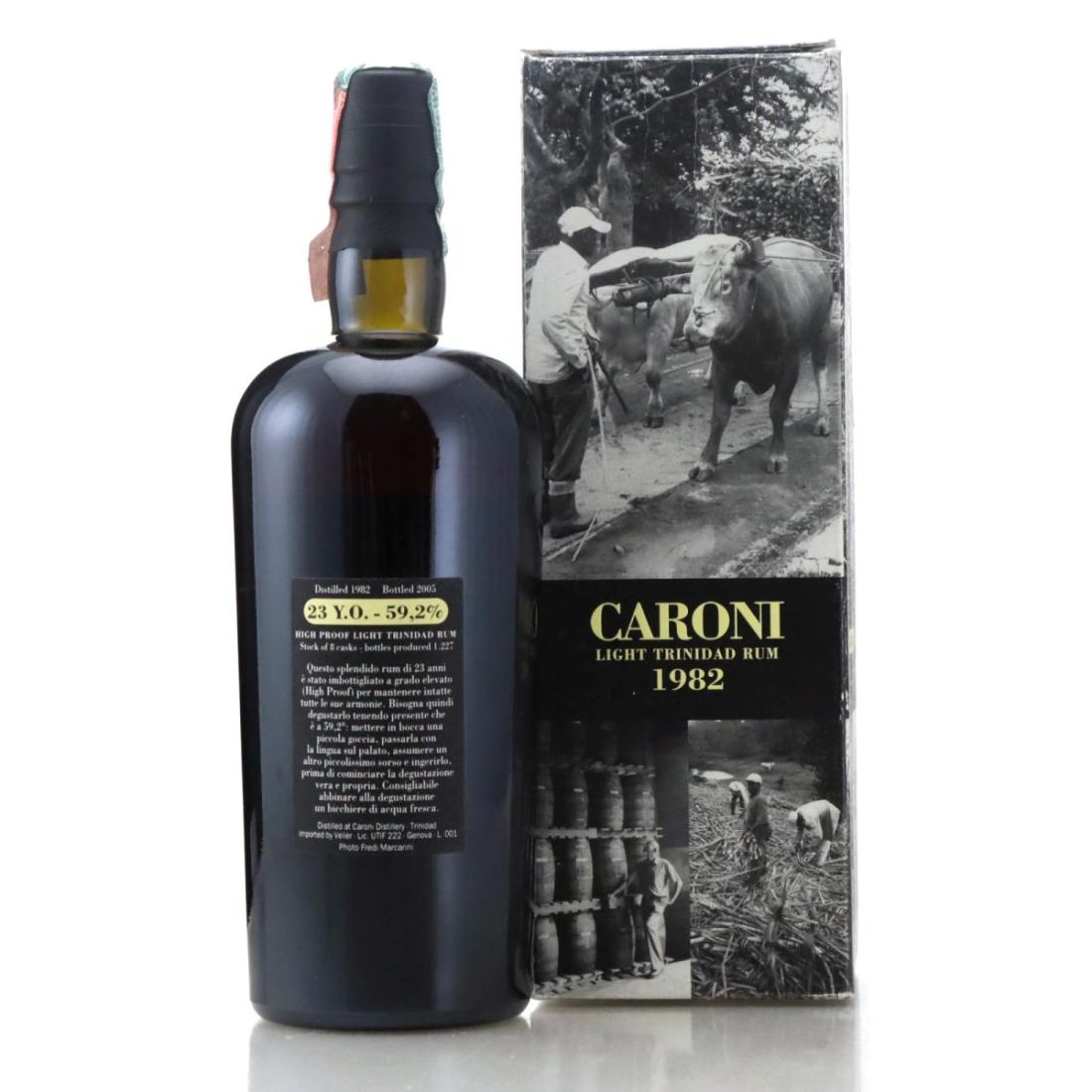 Image for Caroni 1982 High Proof 23 Year Old Light