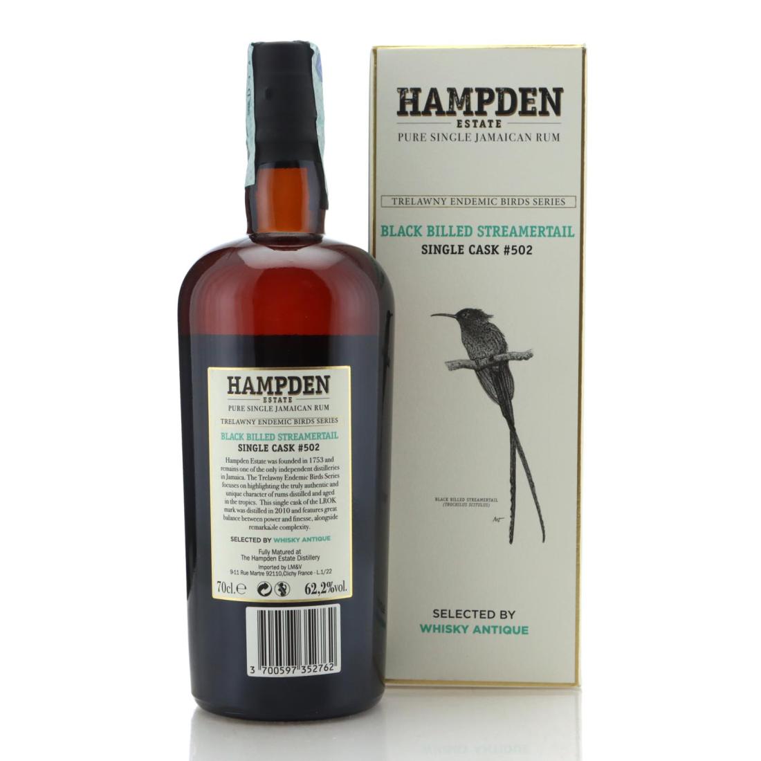 Image for Hampden Estate LROK 2010 Trelawny Endemic Birds 10 Year Old - Black Billed Streamertail