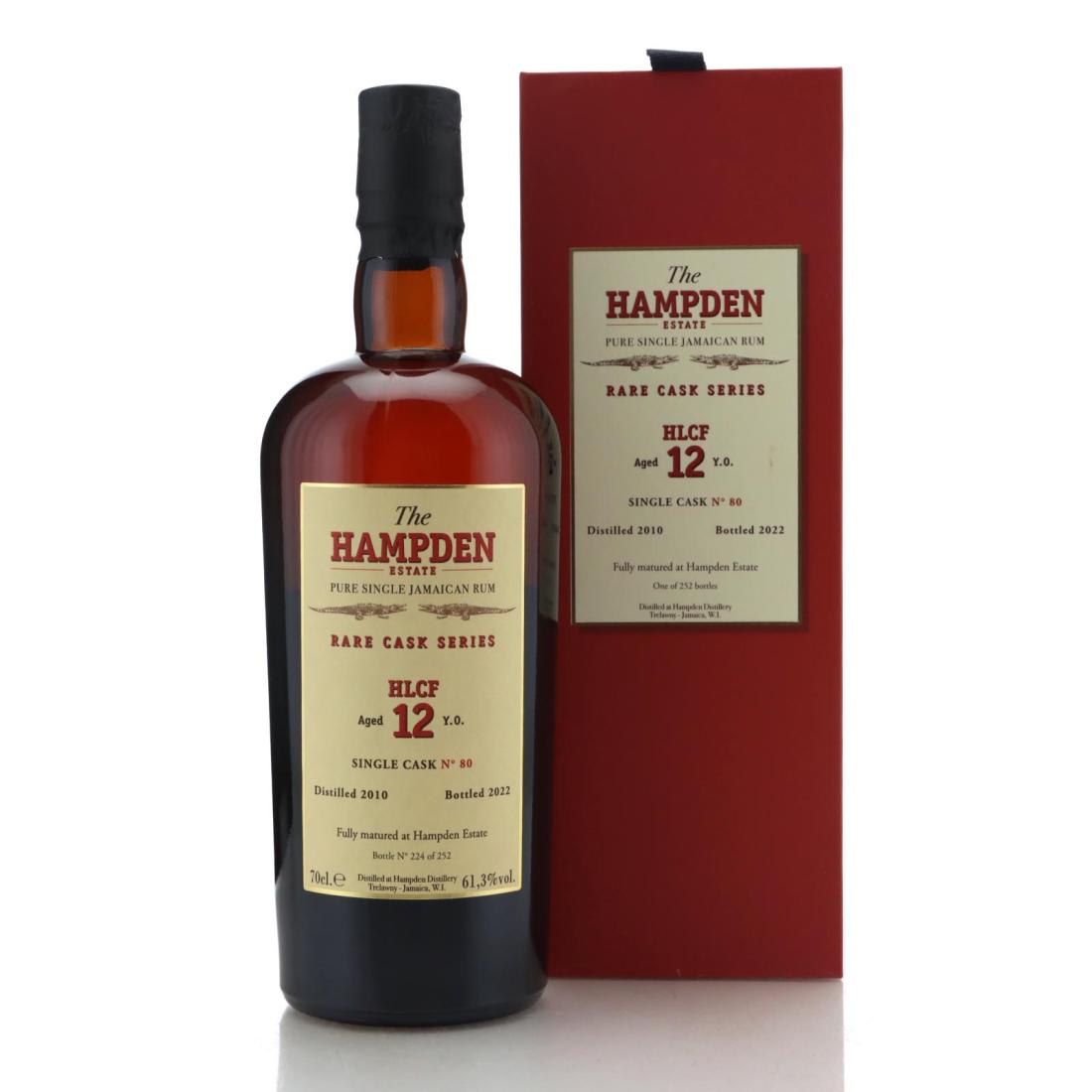 Image for Hampden Estate HLCF 2010 Rare Cask Series 12 Year Old