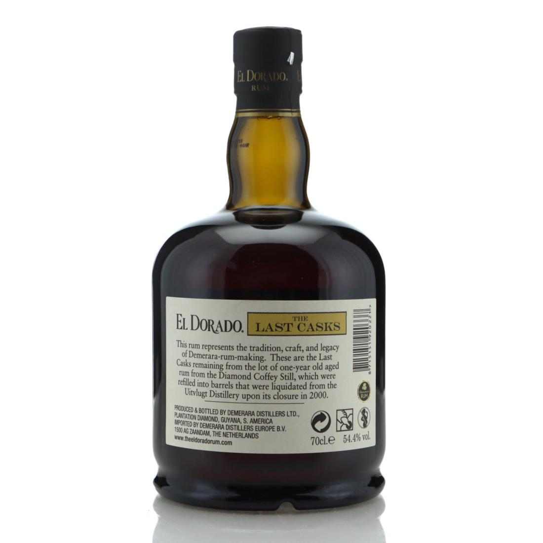 Image for El Dorado 2000 The Last Casks 22 Year Old