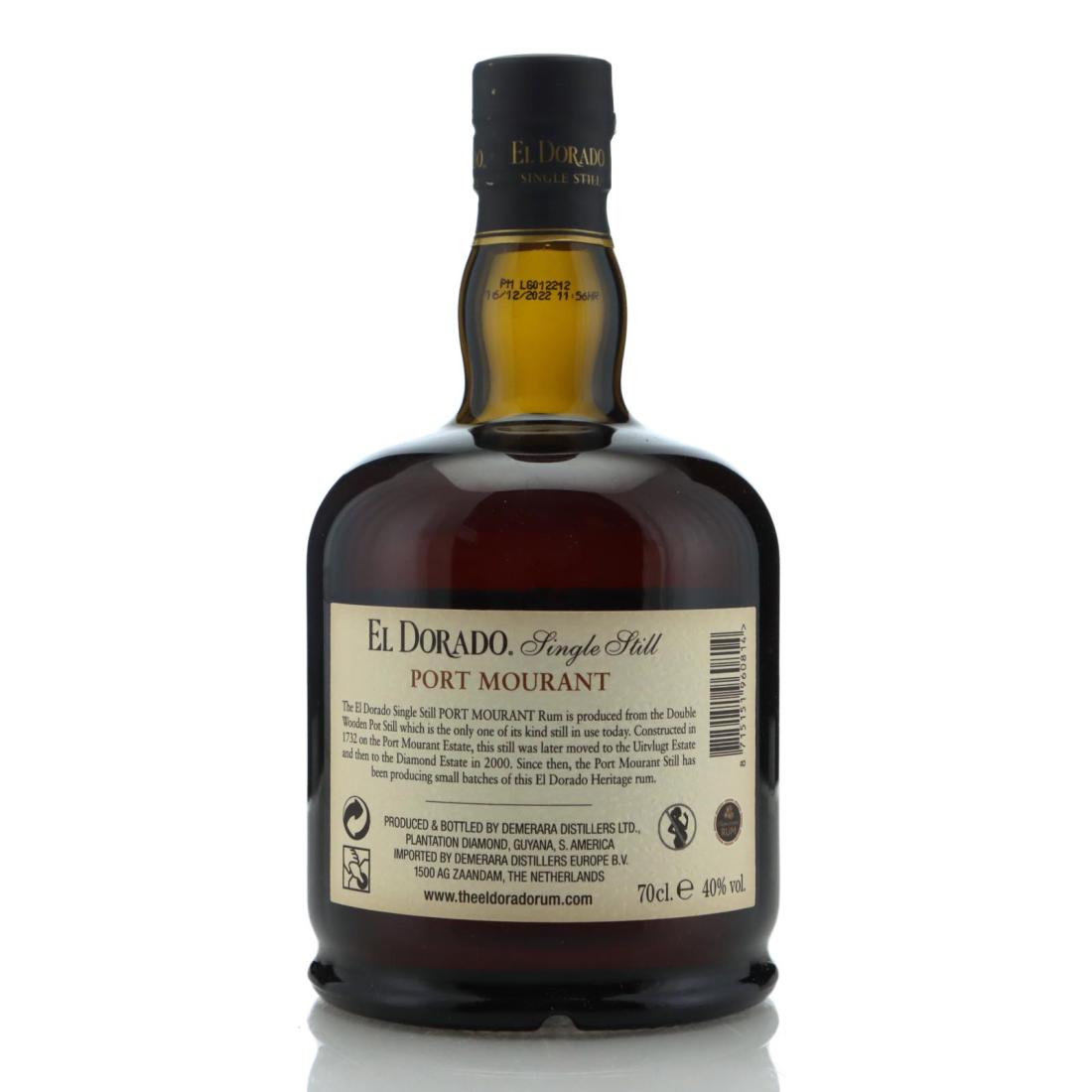 Image for Port Mourant 2009 El Dorado Single Still 12 Year Old