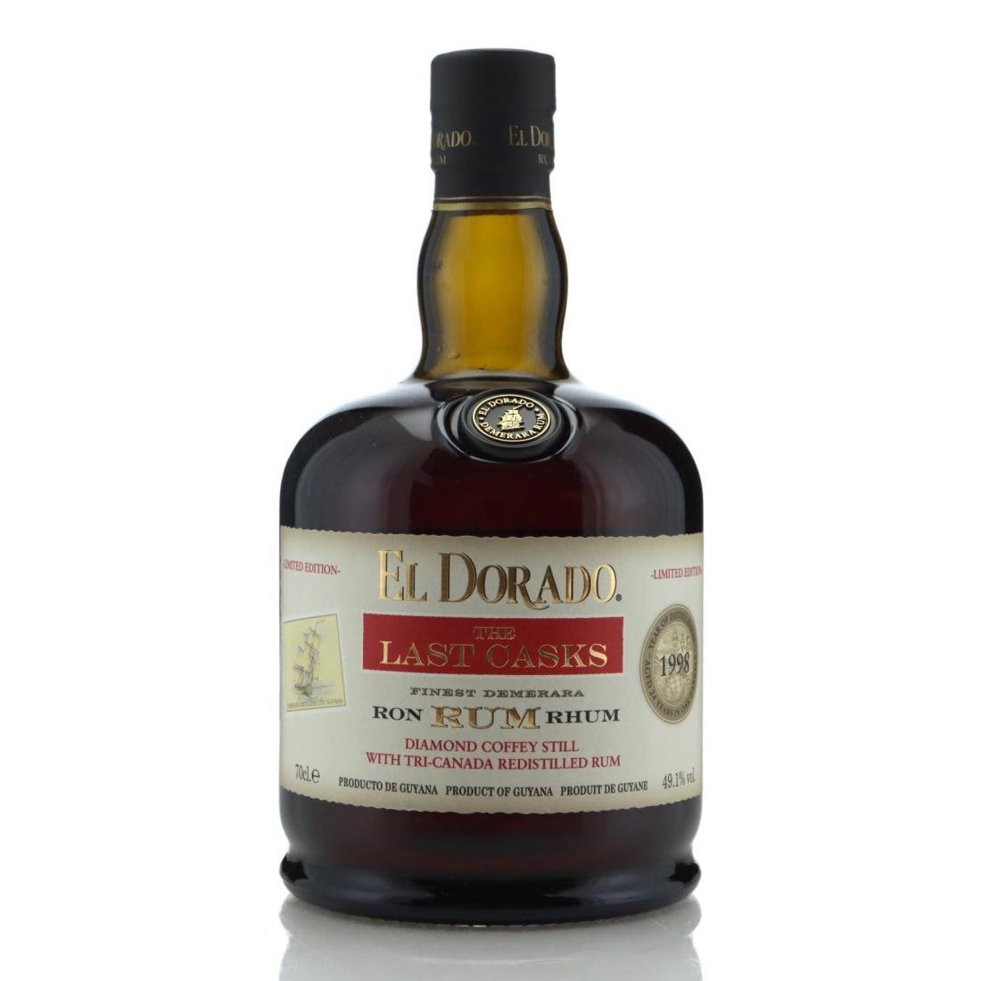 Image for El Dorado 1998 The Last Casks 24 Year Old - Diamond & Tri-Canada