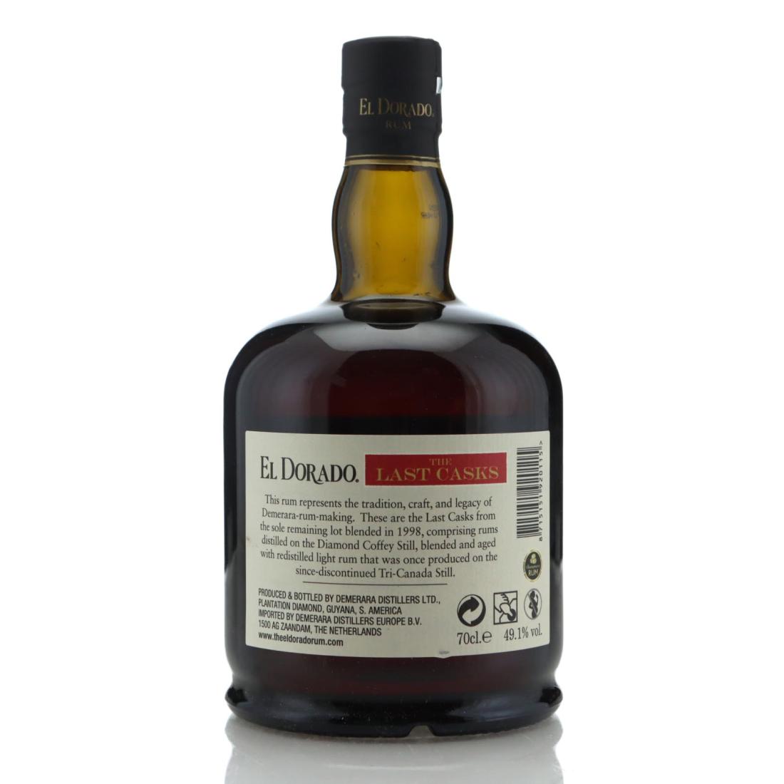 Image for El Dorado 1998 The Last Casks 24 Year Old - Diamond & Tri-Canada