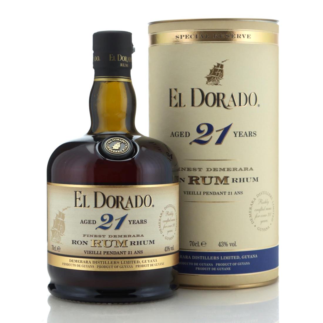 Image for El Dorado Special Reserve 21 Year Old