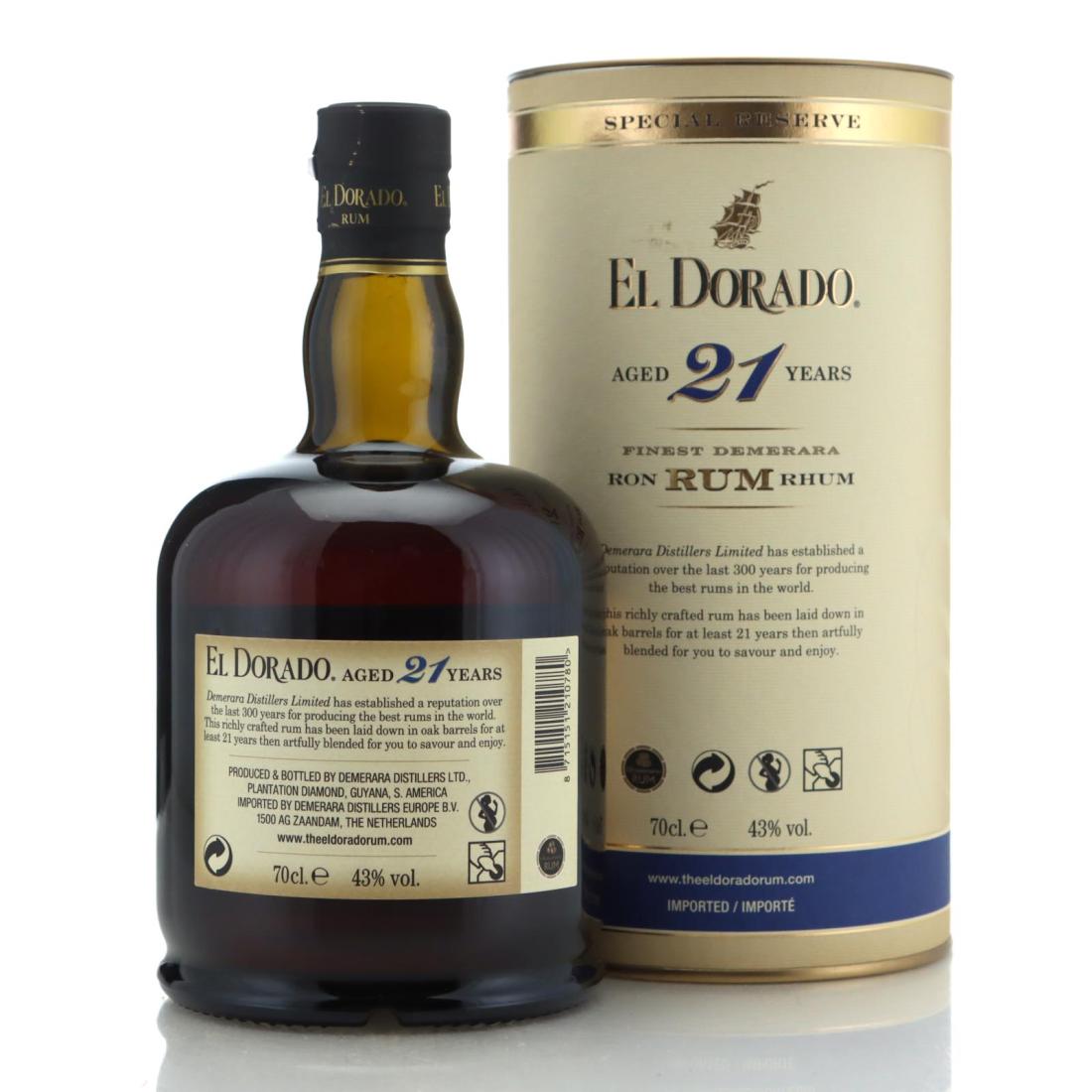 Image for El Dorado Special Reserve 21 Year Old