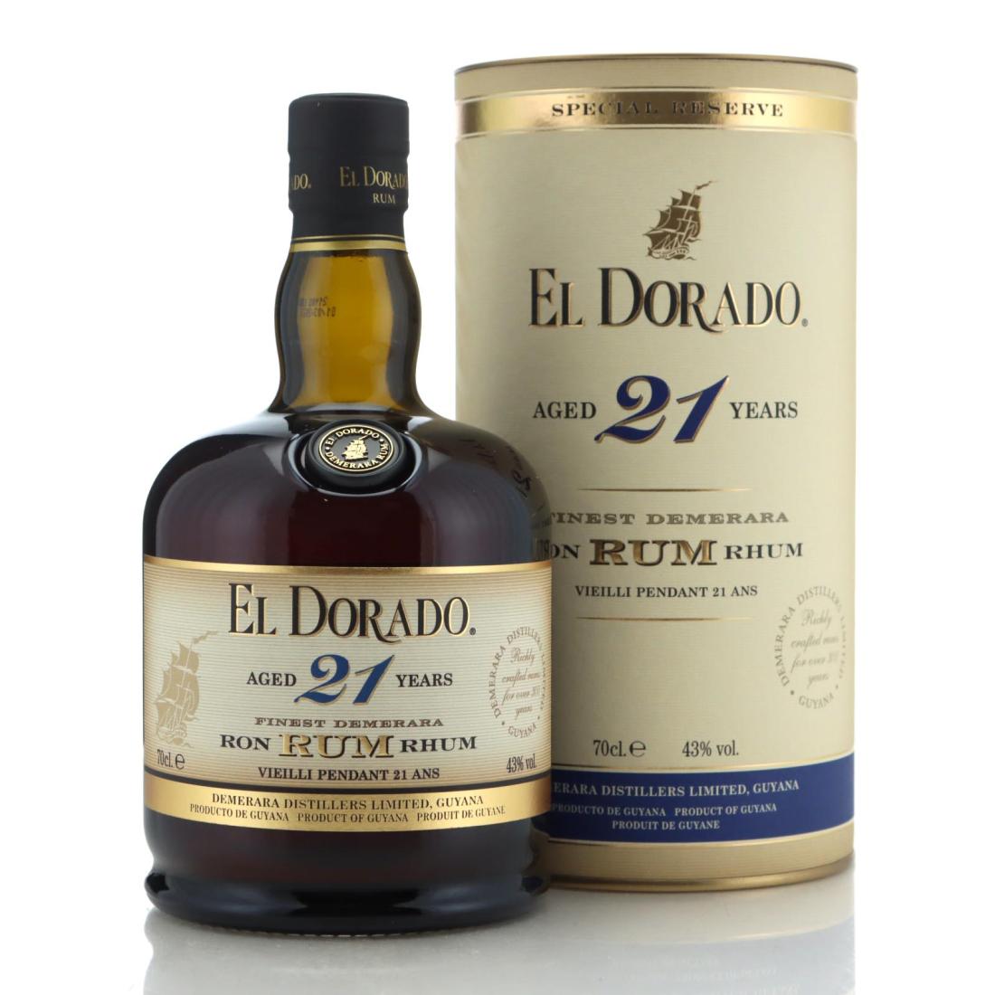 Image for El Dorado Special Reserve 21 Year Old