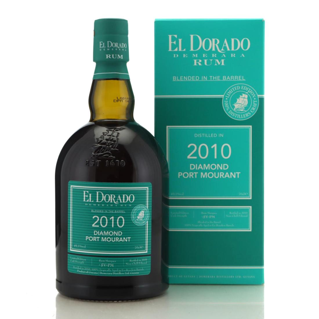 Image for Diamond & Port Mourant <SV>PM 2010 El Dorado Blended in the Barrel