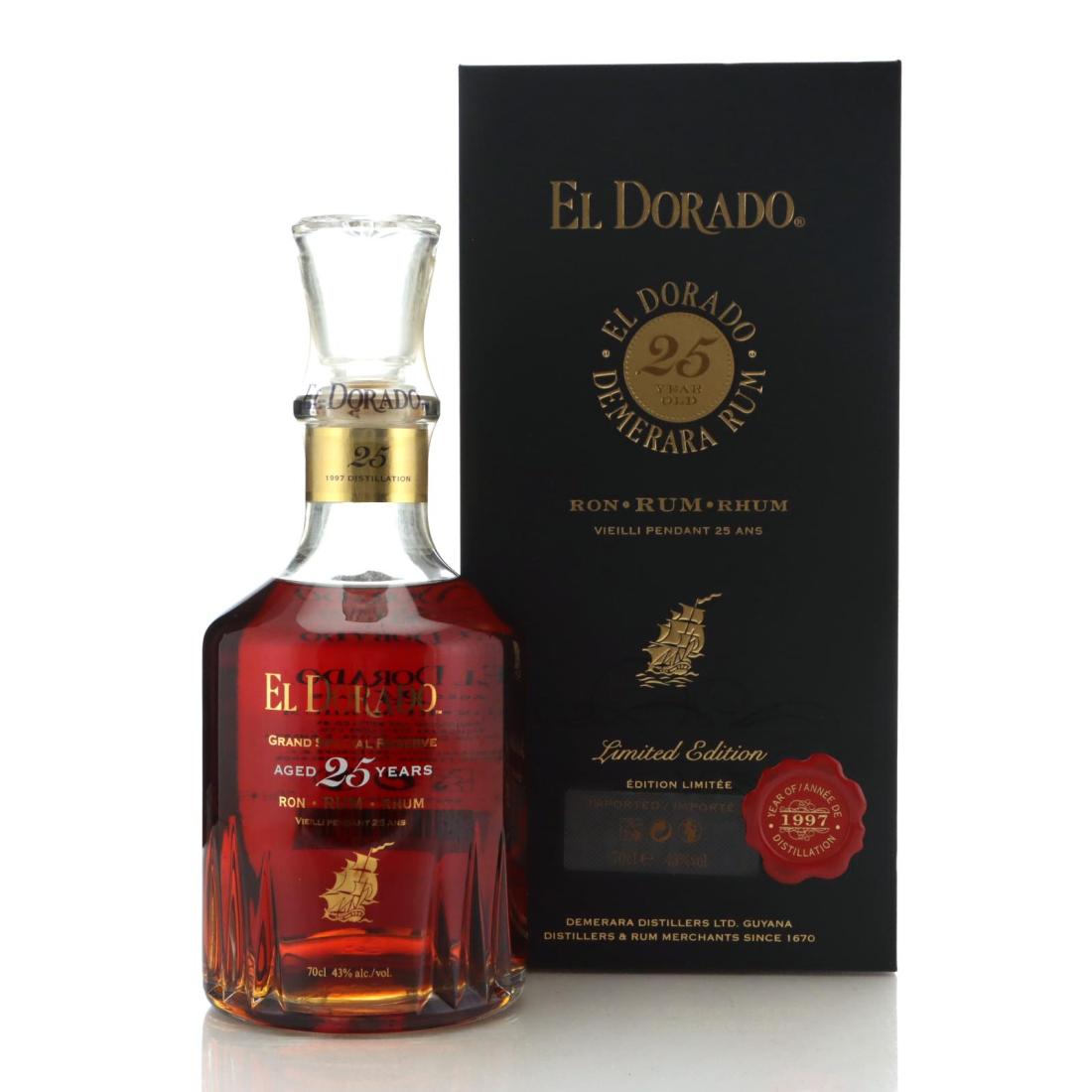 Image for El Dorado 1997 25 Year Old
