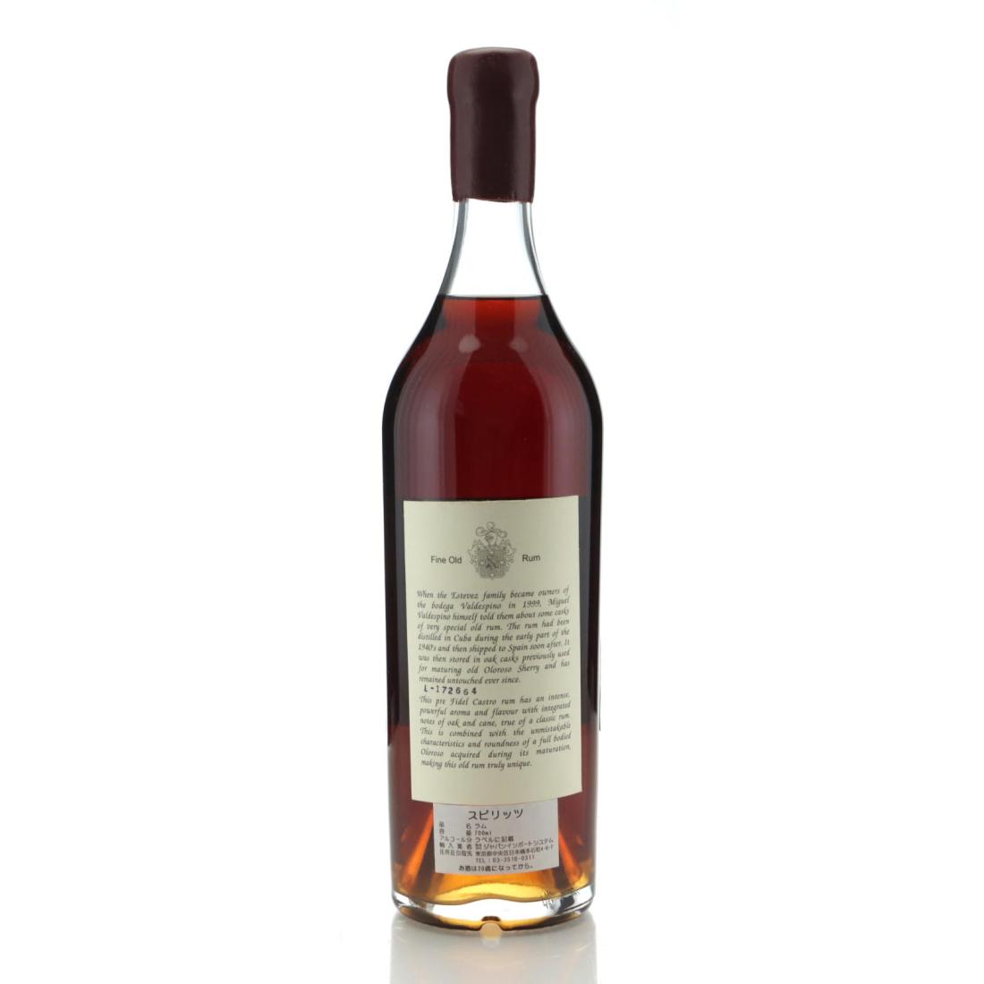 Image for Legend of Cuban Rum pre-1962 Solera