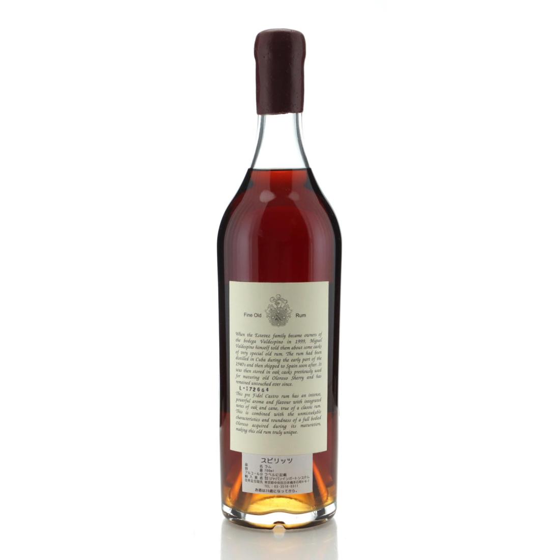 Image for Legend of Cuban Rum pre-1962 Solera