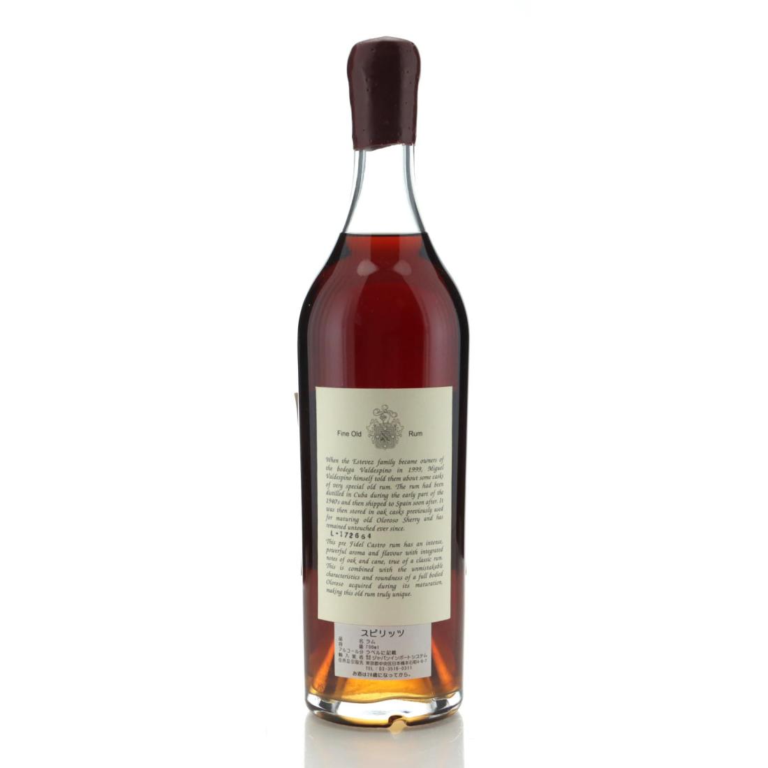 Image for Legend of Cuban Rum pre-1962 Solera