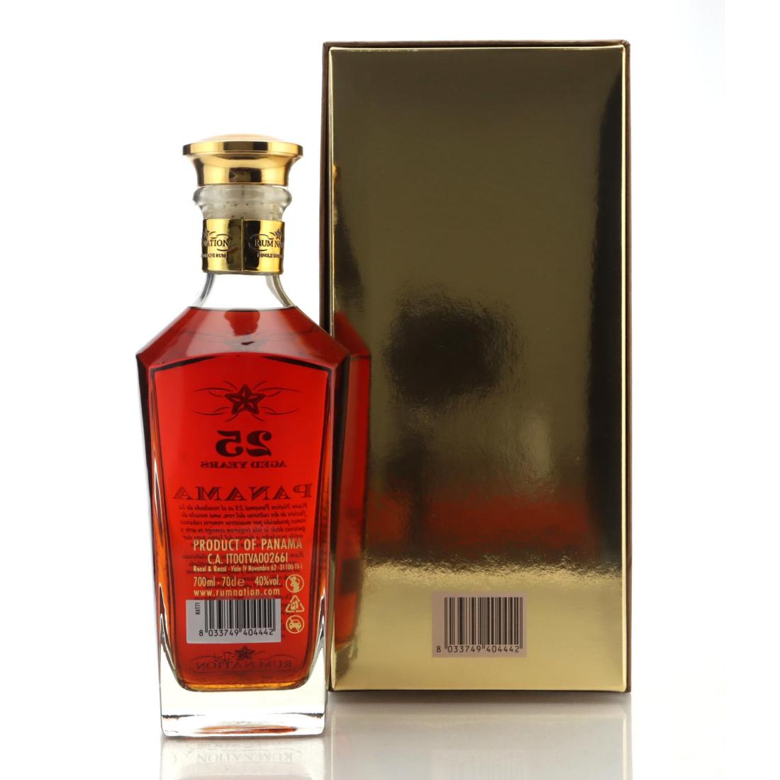 Image for Panama Rum Nation 25 Year Old