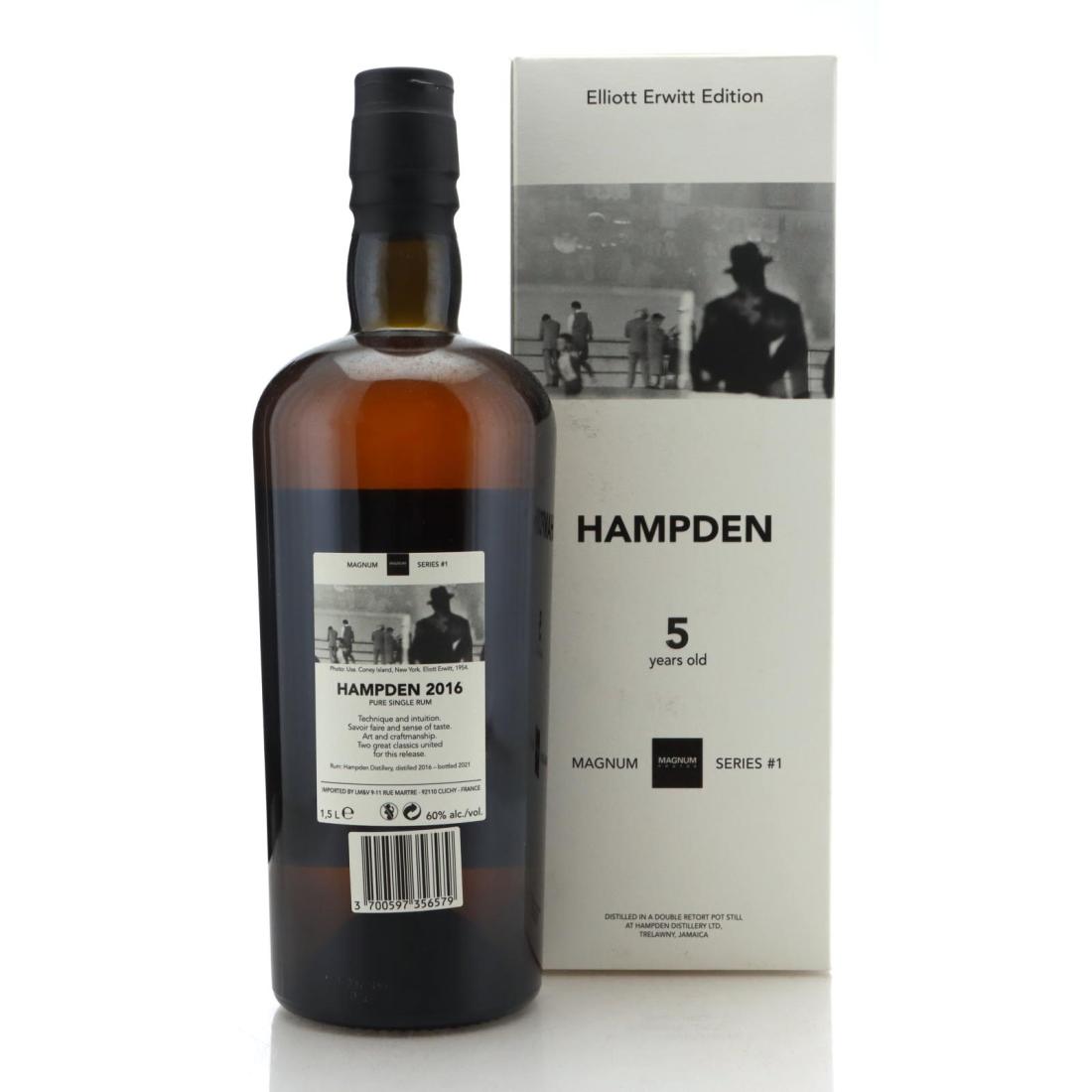 Image for Hampden HLCF 2016 Elliot Erwitt Edition 5 Year Old Magnum Series #1 1.5-Litre