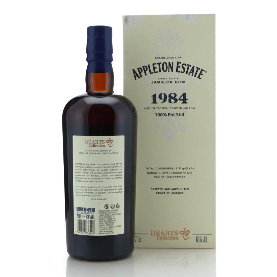 Image for Appleton Estate 1984 Hearts Collection 37 Year Old
