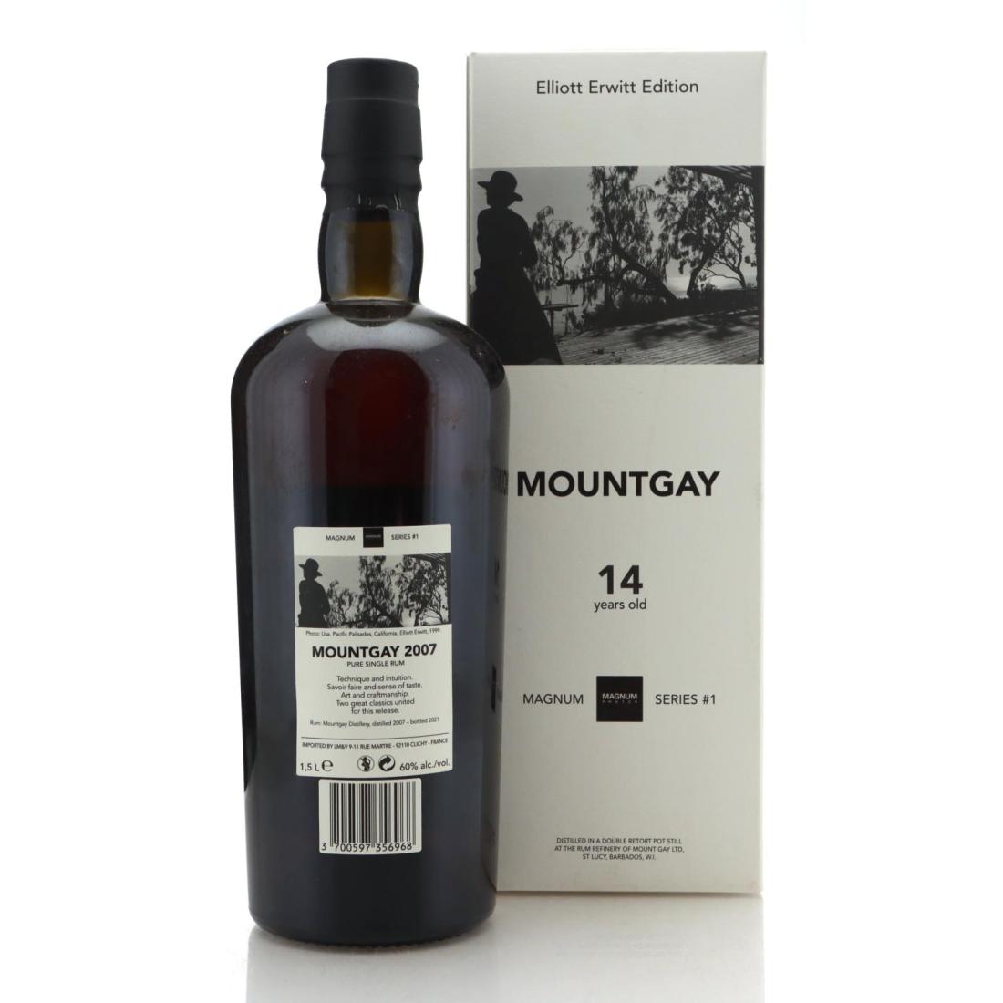 Image for Mount Gay 2007 Elliot Erwitt Edition 14 Year Old Magnum Series #1 1.5-Litre