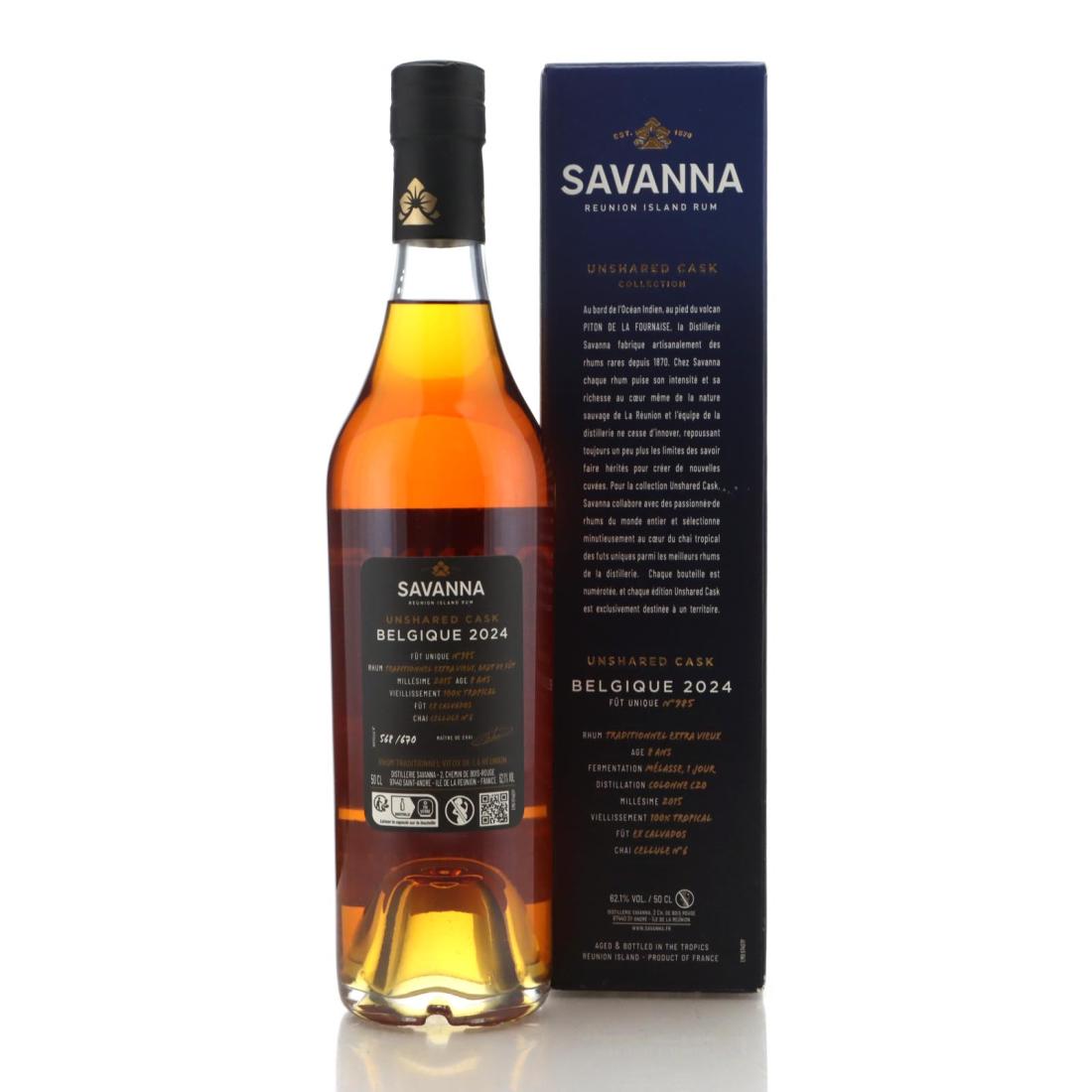Image for Savanna 2015 Unshared Cask 8 Year Old Rhum Traditionnel