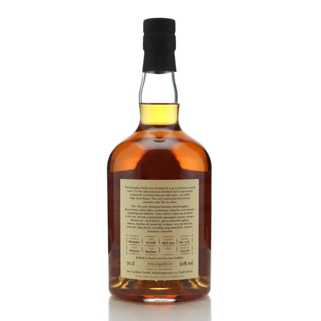 Image for Hampden 1993 23 Year Old