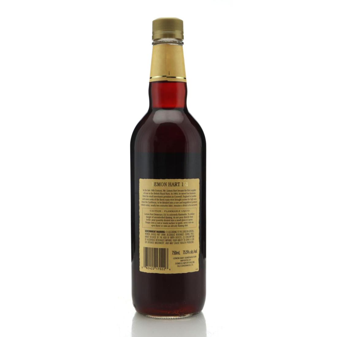 Image for Lemon Hart 151 Demerara Rum
