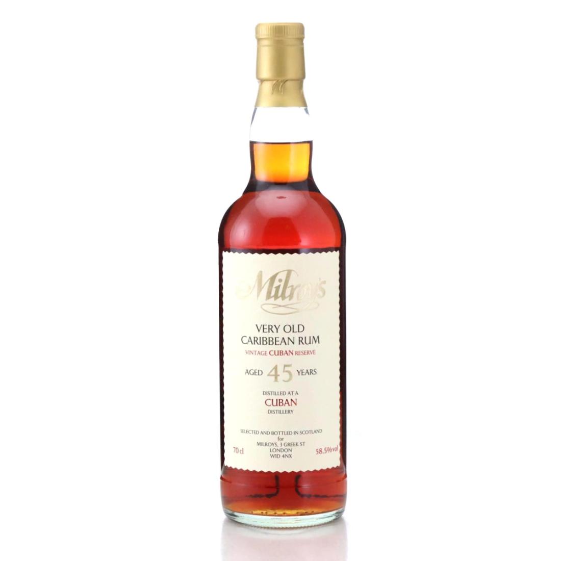 Image for Milroy's 1978 Vintage Cuban Reserve 45 Year Old