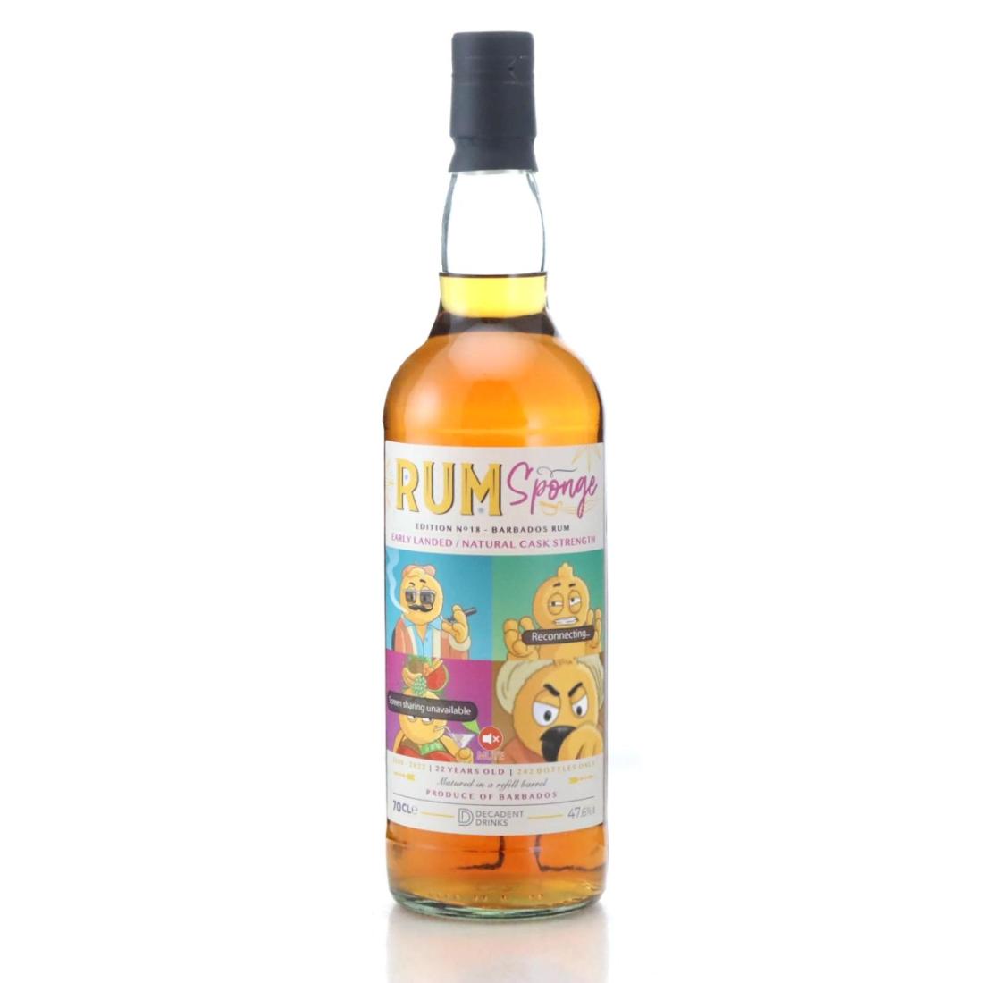 Image for Rum Sponge 2000 22 Year Old Barbados Rum Edition No.18
