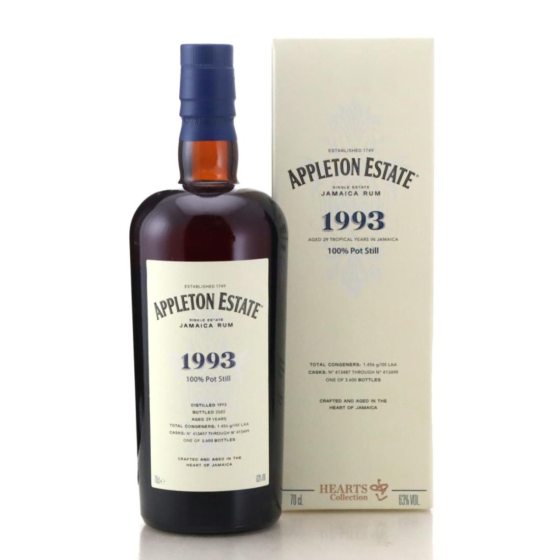 Image for Appleton Estate 1993 Hearts Collection 29 Year Old