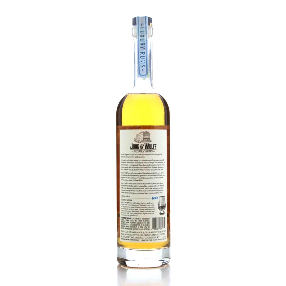 Image for Jung & Wulff Barbados Luxury Rum No.3