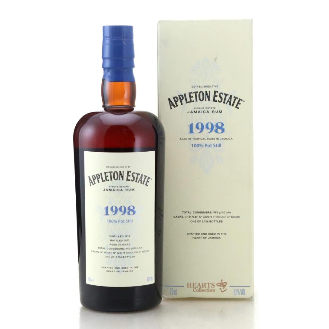 Image for Appleton Estate 1998 Hearts Collection 25 Year Old