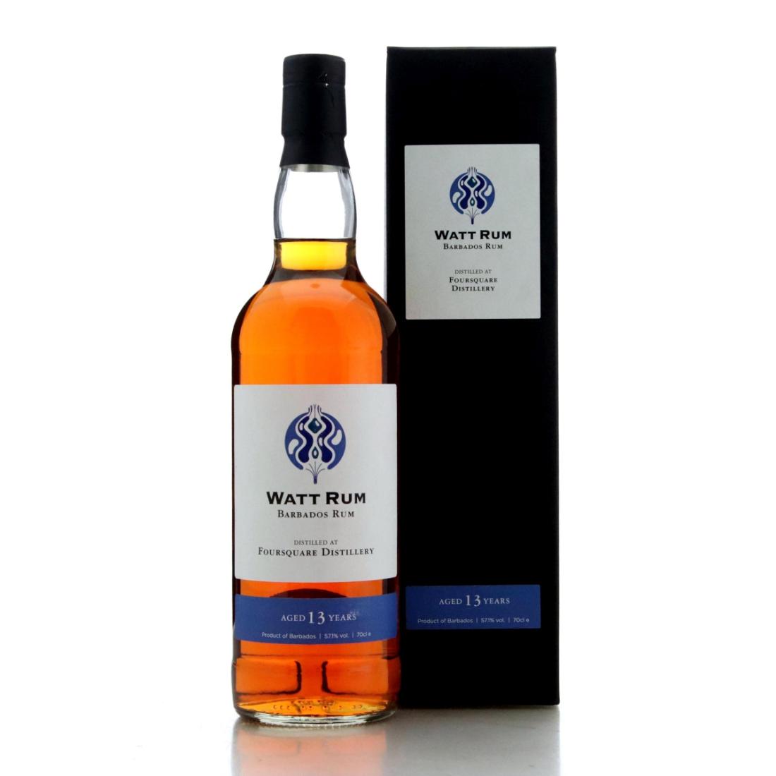 Image for Foursquare 2007 Watt Rum 13 Year Old