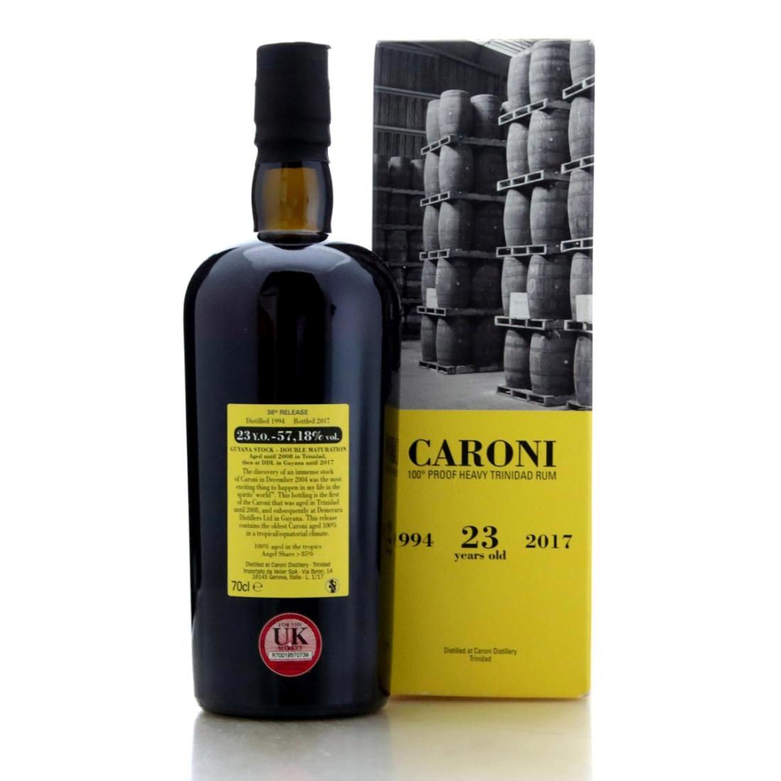 Image for Caroni 1994 100° Proof 23 Year Old Heavy - Guyana Stock