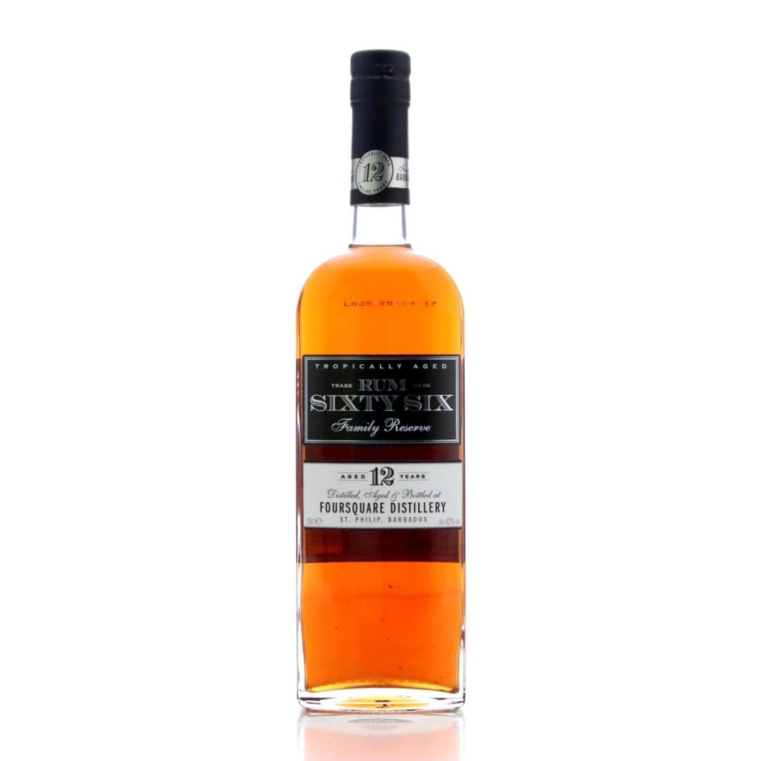 Image for Foursquare Rum Sixty Six 12 Year Old Family Reserve