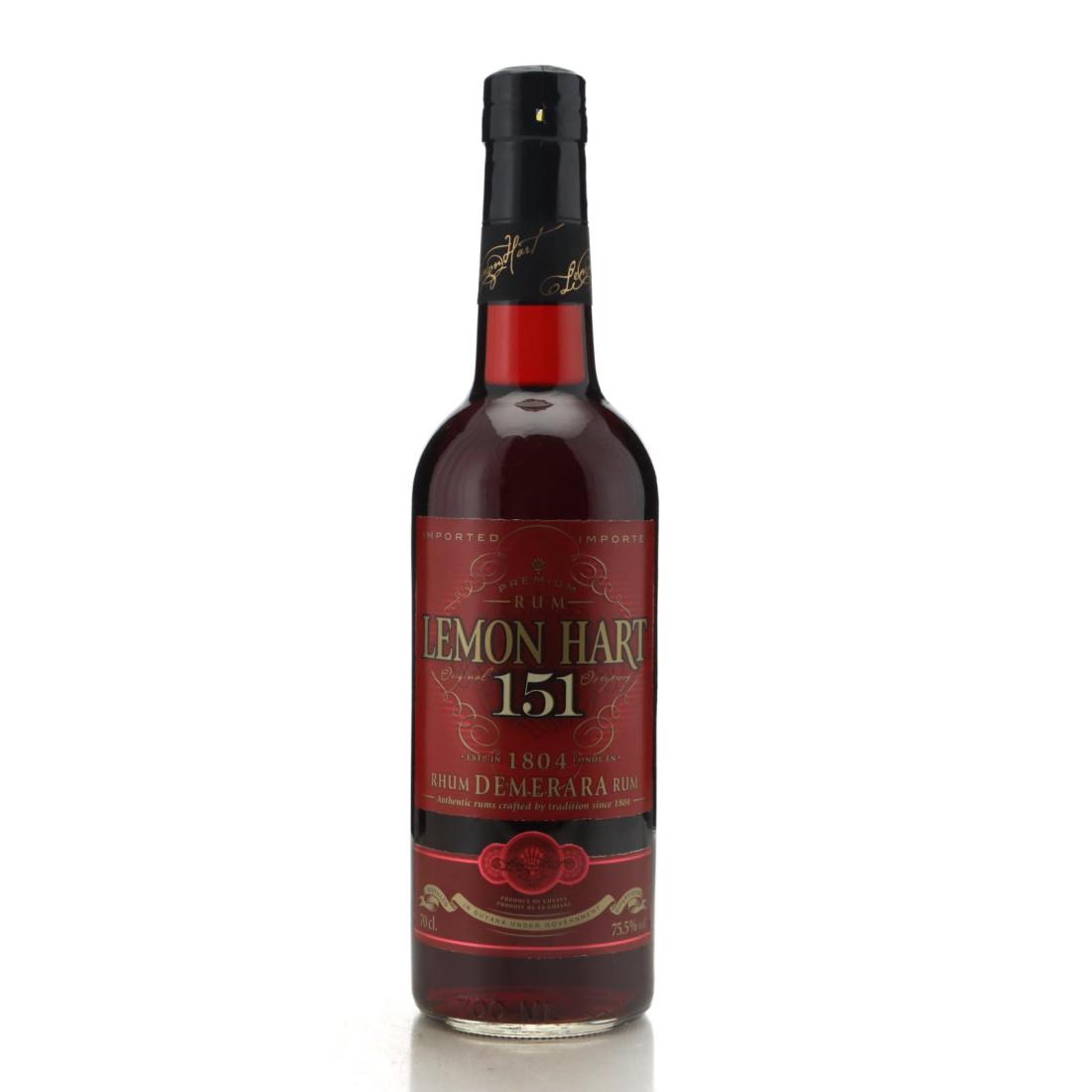 Lemon Hart 151 Proof Demerara Rum
