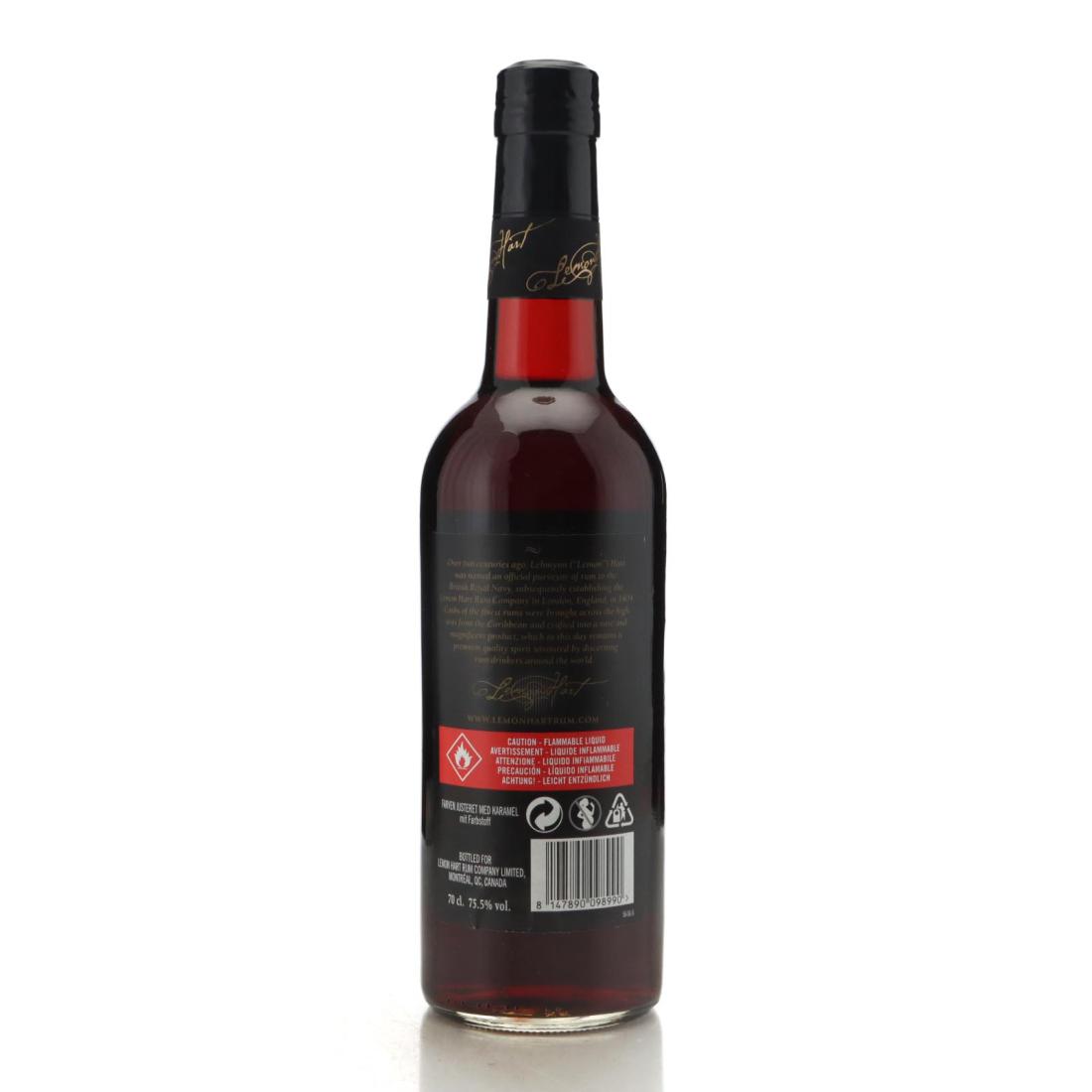 Lemon Hart 151 Proof Demerara Rum