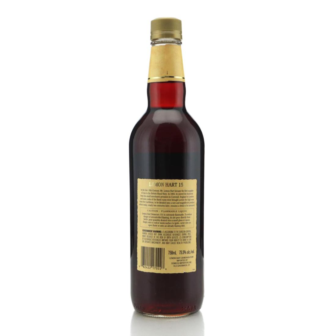 Image for Lemon Hart 151 Demerara Rum