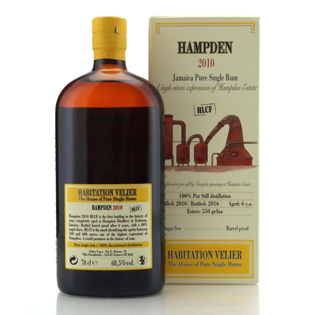 Image for Hampden HLCF 2010 Habitation Velier 6 Year Old