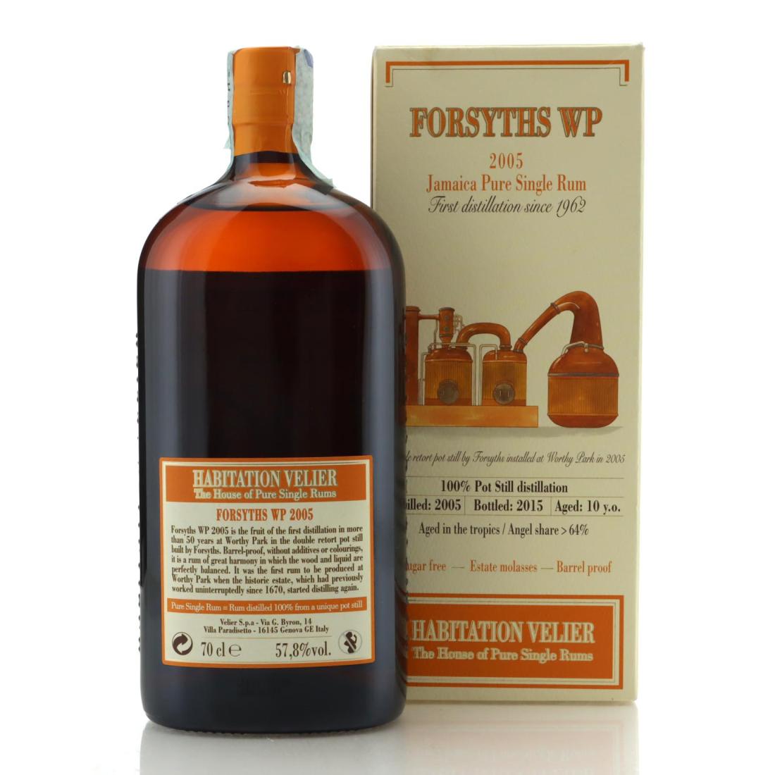 Image for Forsyths WP 2005 Habitation Velier 10 Year Old