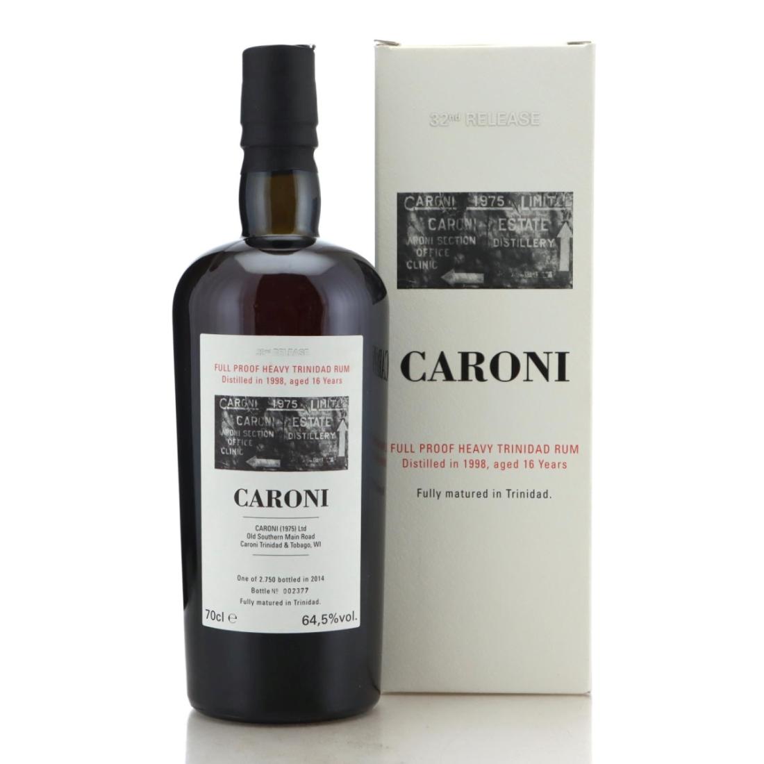 Image for Caroni 1998 Full Proof 16 Year Old Heavy