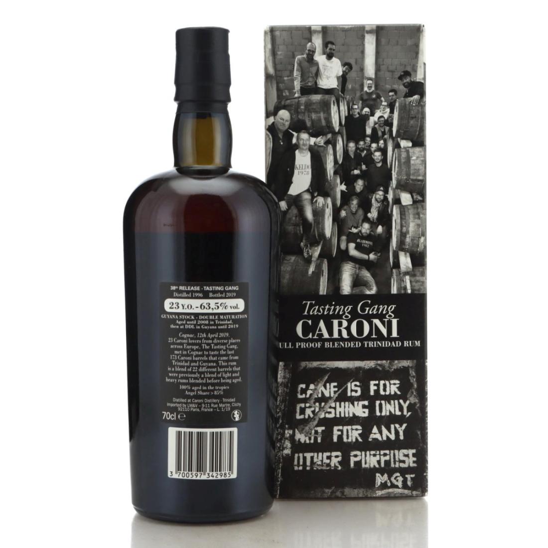 Image for Caroni 1996 Full Proof 23 Year Old Blended - Tasting Gang